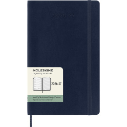 Kalender 18M WeekNote Soft Cover Large Sapphire Blue in der Gruppe Papier & Blöcke / Kalender und Terminkalender / 18 Monate Tageskalender bei Pen Store (137019)