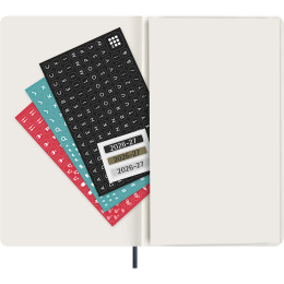 Kalender 18M WeekNote Soft Cover Large Sapphire Blue in der Gruppe Papier & Blöcke / Kalender und Terminkalender / 18 Monate Tageskalender bei Pen Store (137019)
