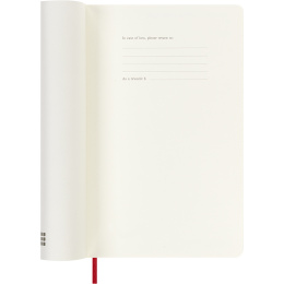 Kalender 18M WeekNote Soft Cover Large Red in der Gruppe Papier & Blöcke / Kalender und Terminkalender / 18 Monate Tageskalender bei Pen Store (137020)