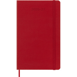 Kalender 18M WeekNote Hard Cover Large Red in der Gruppe Papier & Blöcke / Kalender und Terminkalender / 18 Monate Tageskalender bei Pen Store (137022)