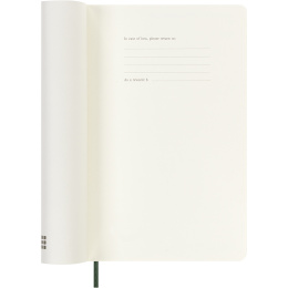 Kalender 18M WeekNote Soft Cover Large Myrtle Green in der Gruppe Papier & Blöcke / Kalender und Terminkalender / 18 Monate Tageskalender bei Pen Store (137023)