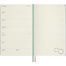 Kalender 18M WeekNote Hard Cover Large Alice in Wonderland in der Gruppe Papier & Blöcke / Kalender und Terminkalender / 18 Monate Tageskalender bei Pen Store (137025)