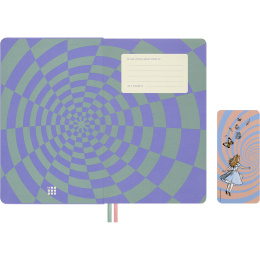 Kalender 18M WeekNote Hard Cover Large Alice in Wonderland in der Gruppe Papier & Blöcke / Kalender und Terminkalender / 18 Monate Tageskalender bei Pen Store (137025)