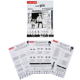 Pin Fine Line Manga Set in der Gruppe Stifte / Künstlerstifte / Fineliner bei Pen Store (137083)