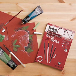 Paint'ON Künstlerblock Terracotta A3 in der Gruppe Papier & Blöcke / Künstlerblöcke / Mischtechnikblock bei Pen Store (137089)