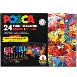 Posca Brush Standing Set in der Gruppe Stifte / Künstlerstifte / Marker bei Pen Store (137115)