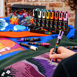 Posca Brush Standing Set in der Gruppe Stifte / Künstlerstifte / Marker bei Pen Store (137115)