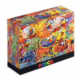 Posca Brush Standing Set in der Gruppe Stifte / Künstlerstifte / Marker bei Pen Store (137115)