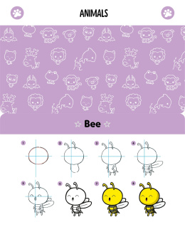 Kawaii Cute and Easy Drawing Deck in der Gruppe Basteln & Hobby / Bücher / Lehrbücher bei Pen Store (137175)