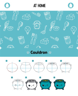 Kawaii Cute and Easy Drawing Deck in der Gruppe Basteln & Hobby / Bücher / Lehrbücher bei Pen Store (137175)