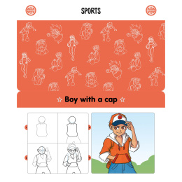 Manga Quick and Easy Drawing Deck in der Gruppe Basteln & Hobby / Bücher / Lehrbücher bei Pen Store (137177)