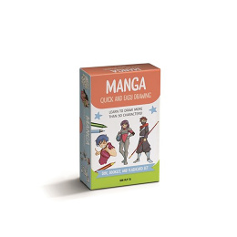 Manga Quick and Easy Drawing Deck in der Gruppe Basteln & Hobby / Bücher / Lehrbücher bei Pen Store (137177)