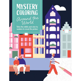 Mystery Coloring Around the World in der Gruppe Basteln & Hobby / Bücher / Malbücher für Erwachsene bei Pen Store (137179)