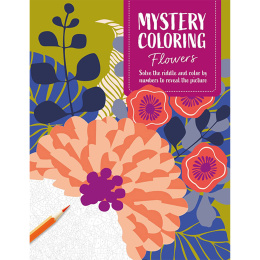 Mystery Coloring Flowers in der Gruppe Basteln & Hobby / Bücher / Malbücher für Erwachsene bei Pen Store (137180)