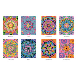 Mystery Coloring Mandalas in der Gruppe Basteln & Hobby / Bücher / Malbücher für Erwachsene bei Pen Store (137182)