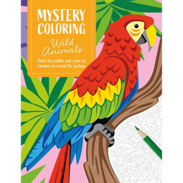 Mystery Coloring Wild Animals in der Gruppe Basteln & Hobby / Bücher / Malbücher für Erwachsene bei Pen Store (137183)