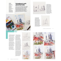 Sketching in the City in der Gruppe Basteln & Hobby / Bücher / Inspirationsbücher bei Pen Store (137185)