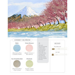 Watercolor Mixing Deck: Landscapes in der Gruppe Basteln & Hobby / Bücher / Lehrbücher bei Pen Store (137194)