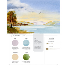 Watercolor Mixing Deck: Landscapes in der Gruppe Basteln & Hobby / Bücher / Lehrbücher bei Pen Store (137194)