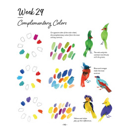 A Beginner's Year of Watercolor in der Gruppe Basteln & Hobby / Bücher / Lehrbücher bei Pen Store (137195)