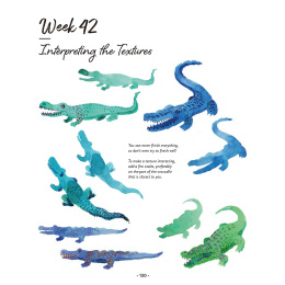 A Beginner's Year of Watercolor in der Gruppe Basteln & Hobby / Bücher / Lehrbücher bei Pen Store (137195)