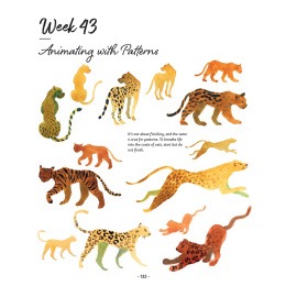 A Beginner's Year of Watercolor in der Gruppe Basteln & Hobby / Bücher / Lehrbücher bei Pen Store (137195)