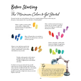 A Beginner's Year of Watercolor in der Gruppe Basteln & Hobby / Bücher / Lehrbücher bei Pen Store (137195)