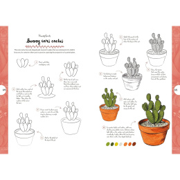 10 Step Drawing: Botanicals in der Gruppe Basteln & Hobby / Bücher / Lehrbücher bei Pen Store (137196)