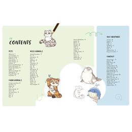 200 Cute Things to Draw in der Gruppe Basteln & Hobby / Bücher / Lehrbücher bei Pen Store (137199)