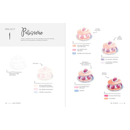 3-Colour Watercolour in der Gruppe Basteln & Hobby / Bücher / Lehrbücher bei Pen Store (137200)