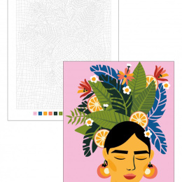 Color by Numbers: Flowers in der Gruppe Basteln & Hobby / Bücher / Malbücher für Erwachsene bei Pen Store (137205)