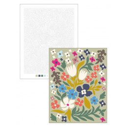 Color by Numbers: Flowers in der Gruppe Basteln & Hobby / Bücher / Malbücher für Erwachsene bei Pen Store (137205)