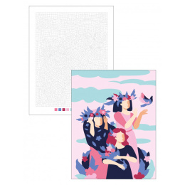 Color by Numbers: Flowers in der Gruppe Basteln & Hobby / Bücher / Malbücher für Erwachsene bei Pen Store (137205)