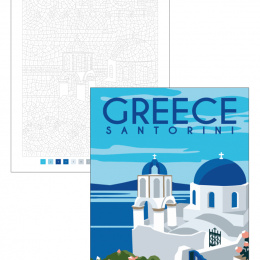 Color by Numbers: Travel in der Gruppe Basteln & Hobby / Bücher / Malbücher für Erwachsene bei Pen Store (137207)