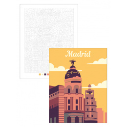 Color by Numbers: Travel in der Gruppe Basteln & Hobby / Bücher / Malbücher für Erwachsene bei Pen Store (137207)