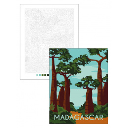 Color by Numbers: Travel in der Gruppe Basteln & Hobby / Bücher / Malbücher für Erwachsene bei Pen Store (137207)