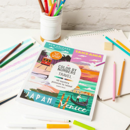 Color by Numbers: Travel in der Gruppe Basteln & Hobby / Bücher / Malbücher für Erwachsene bei Pen Store (137207)