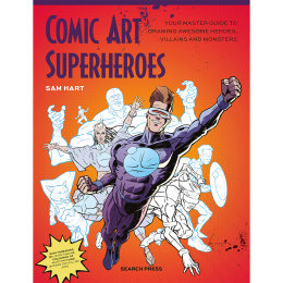 Comic Art Superheroes in der Gruppe Basteln & Hobby / Bücher / Lehrbücher bei Pen Store (137208)