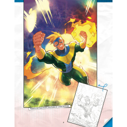 Comic Art Superheroes in der Gruppe Basteln & Hobby / Bücher / Lehrbücher bei Pen Store (137208)