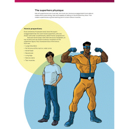 Comic Art Superheroes in der Gruppe Basteln & Hobby / Bücher / Lehrbücher bei Pen Store (137208)
