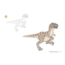 Draw 30: Dinosaurs in der Gruppe Basteln & Hobby / Bücher / Lehrbücher bei Pen Store (137212)