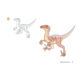 Draw 30: Dinosaurs in der Gruppe Basteln & Hobby / Bücher / Lehrbücher bei Pen Store (137212)
