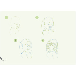 Draw 30: Faces in der Gruppe Basteln & Hobby / Bücher / Lehrbücher bei Pen Store (137214)