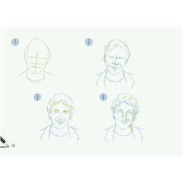Draw 30: Faces in der Gruppe Basteln & Hobby / Bücher / Lehrbücher bei Pen Store (137214)