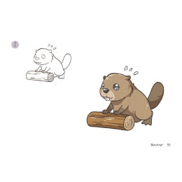 Draw 30: Kawaii Animals in der Gruppe Basteln & Hobby / Bücher / Lehrbücher bei Pen Store (137216)