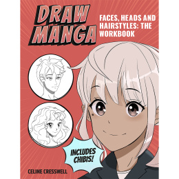 Draw Manga Faces, Heads and Hairstyles in der Gruppe Basteln & Hobby / Bücher / Lehrbücher bei Pen Store (137217)