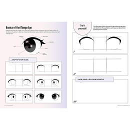 Draw Manga Faces, Heads and Hairstyles in der Gruppe Basteln & Hobby / Bücher / Lehrbücher bei Pen Store (137217)