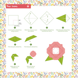 Flower Power! 25 Origami Projects in der Gruppe Basteln & Hobby / Bücher / Lehrbücher bei Pen Store (137221)