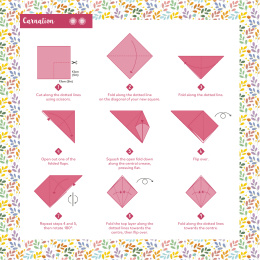 Flower Power! 25 Origami Projects in der Gruppe Basteln & Hobby / Bücher / Lehrbücher bei Pen Store (137221)