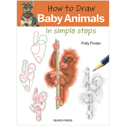 How to Draw: Baby Animals in der Gruppe Basteln & Hobby / Bücher / Lehrbücher bei Pen Store (137223)